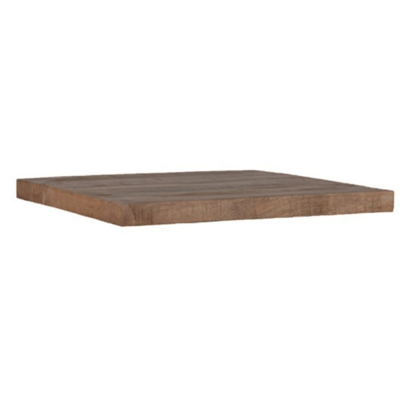 Tafel mangohout Espresso 70×70