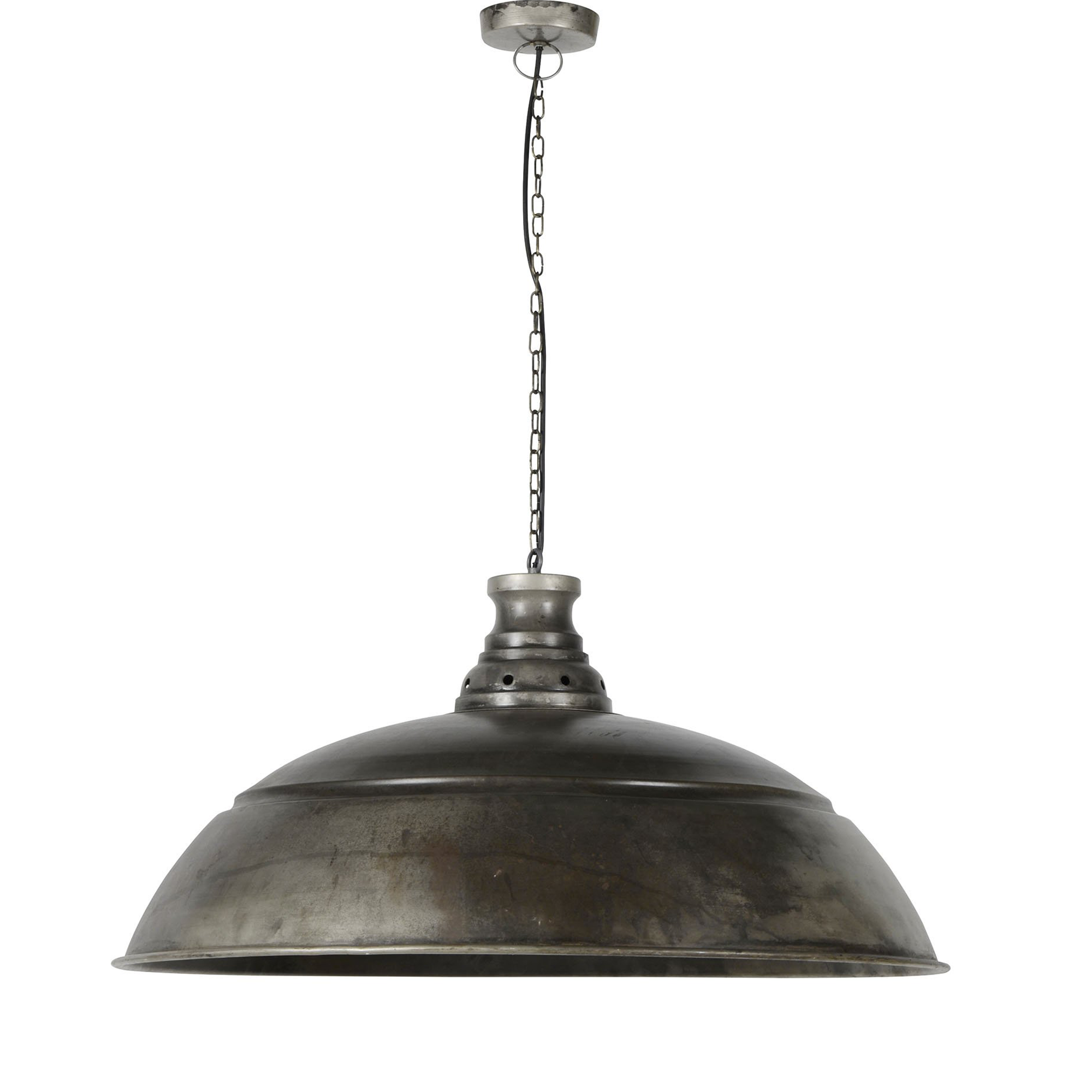 Hanglamp Industry oud zilver